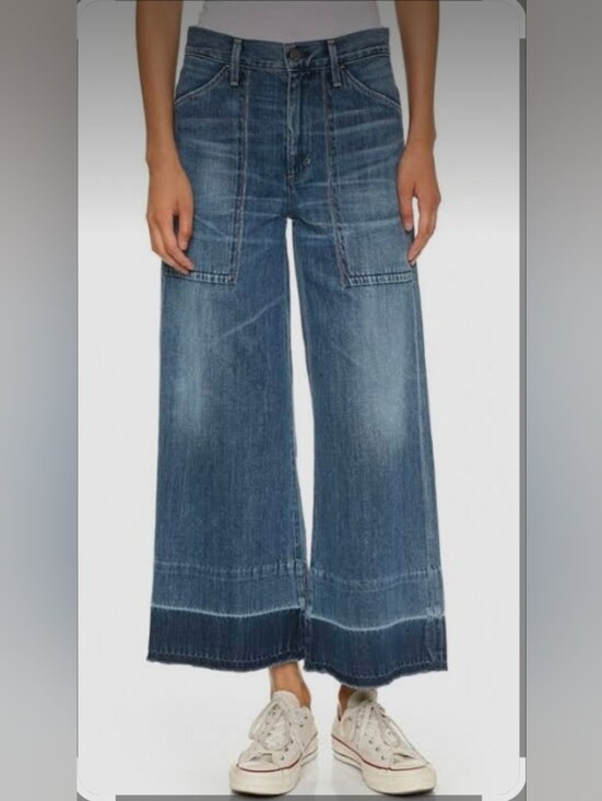 Citizens Of Humanity Denim - Citizens of Humanity Melanie High-Rise Wide-Leg Jeans, Size 27